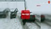 Şemdinli ile Yüksekova ilçeleri arasındaki Haruna Geçidi'nde yoğun kar yağışı