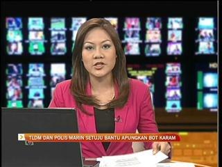 TLDM dan Polis Marin setuju apung bot karam