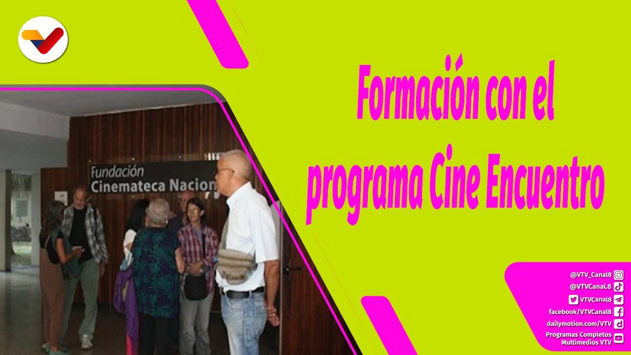 Buena Vibra | Cinemateca Nacional inicia ciclo de talleres de formación