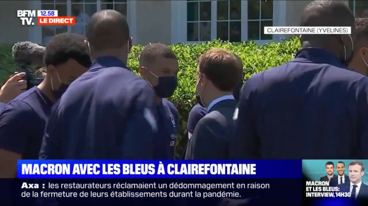 Emmanuel Macron s'excuse auprès de Kylian Mbappé