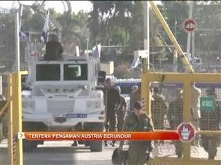 Tentera pengaman Austria berundur