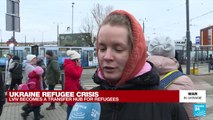 War in Ukraine: In Lviv, Ukrainians wait for hours to board trains, fleeing war