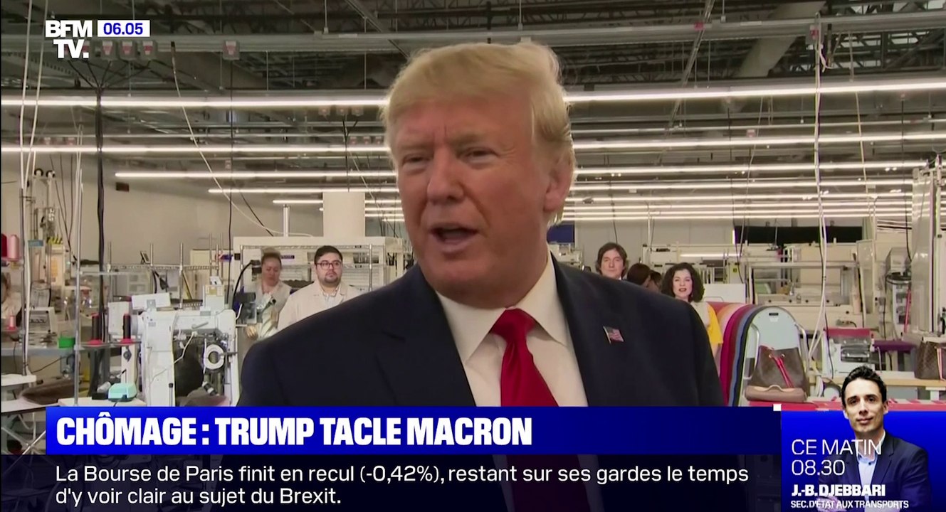 Zapping du 21/10 : Le tacle de Donald Trump à Emmanuel Macron