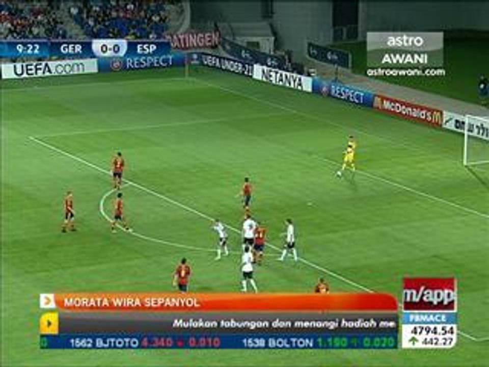 Morata wira Sepanyol