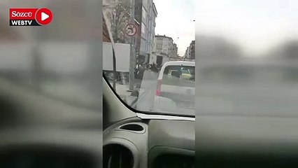 İstanbul'da bedava ekmek izdihamı