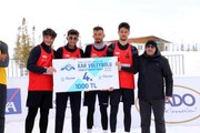 Kar Voleybolu Türkiye Şampiyonası sona erdi