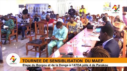 ÉCHANGE ENTRE DELEGATION DU MAEP ET ACTEURS AGRICOLES