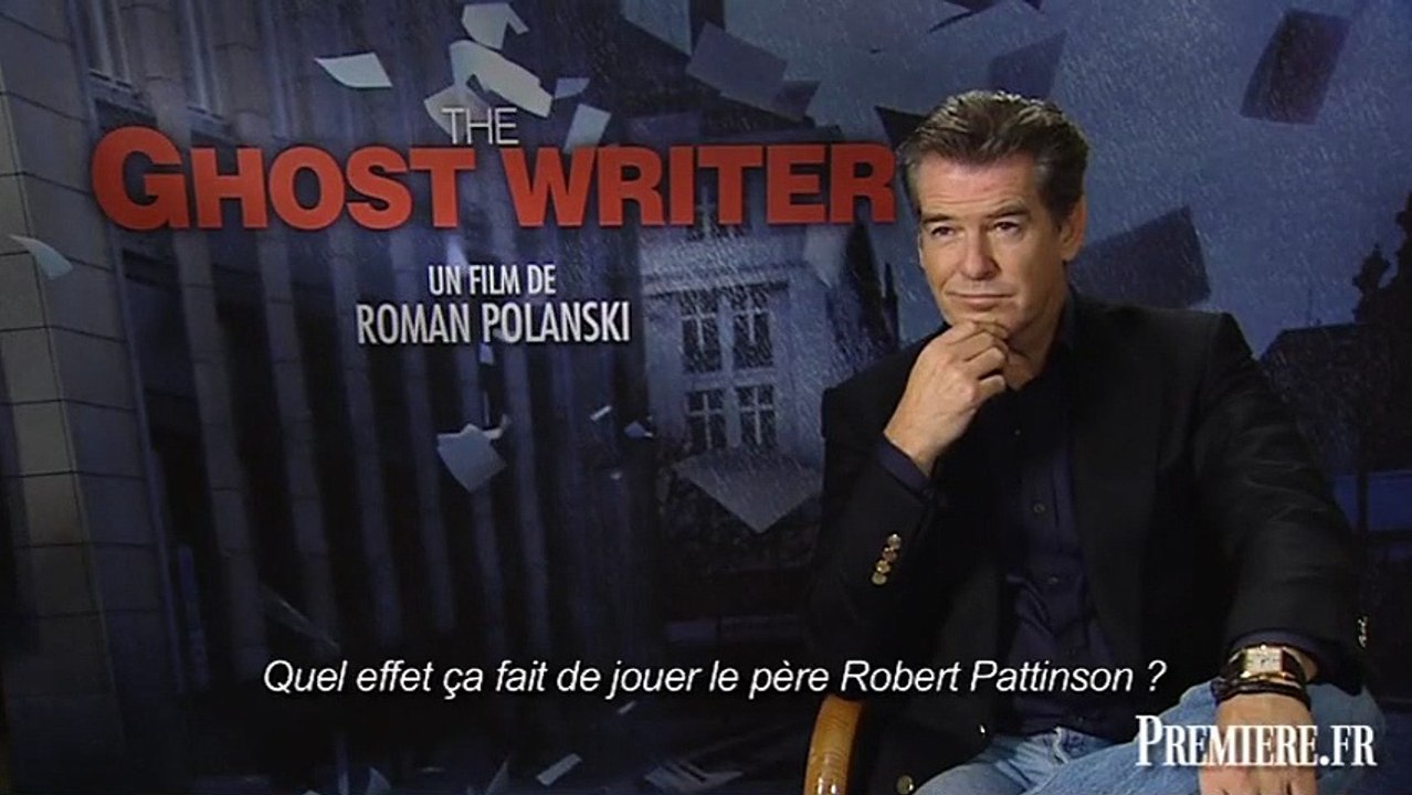Pierce Brosnan nous parle de Robert Pattinson Vidéo Dailymotion