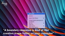 Forming Memories is Like Creating Folders on Your Computer