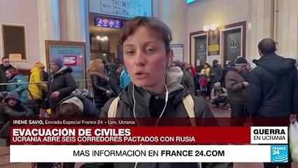 Informe desde Lviv: se esperan 10 corredores humanitarios en Ucrania