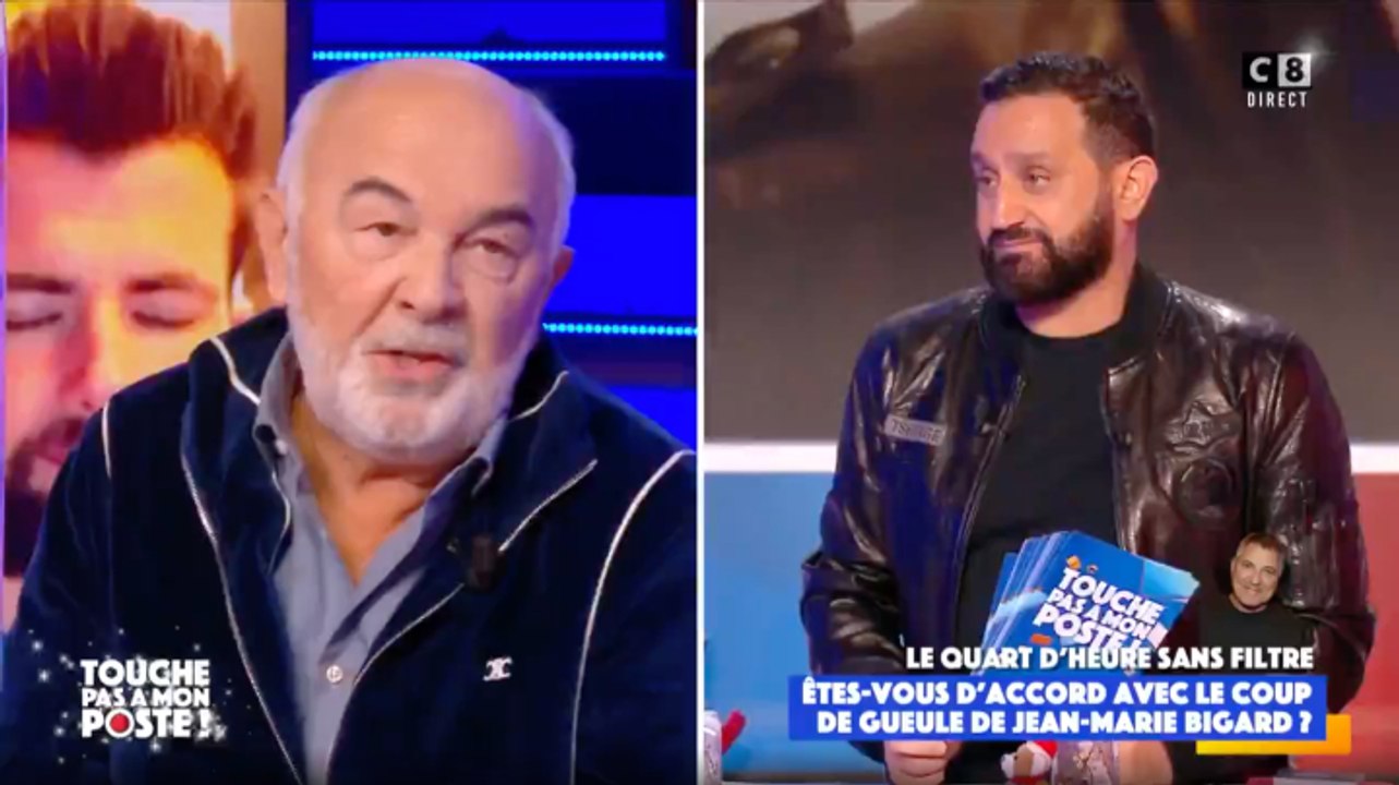 Gérard Jugnot agacé par Jean-Marie Bigard : "Faut arrêter les bêtises !" (TPMP, C8)