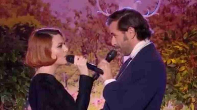Allez viens je t'emmène : Élodie Frégé et Grégory Fitoussi chantent La Javanaise sur France 3