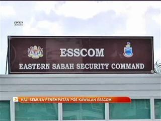 Kaji semula pos kawalan Esscom