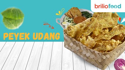 Resep peyek udang renyah tahan lama, super kriuk