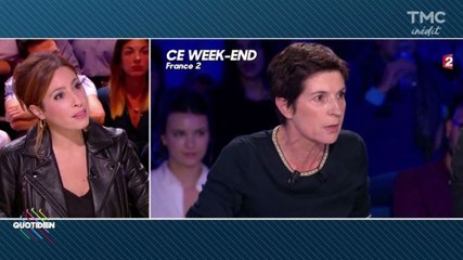Quotidien : Léa Salamé prend la défense de Christine Angot