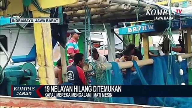 Sempat Hilang Kontak, 19 ABK Indramayu Ditemukan Selamat