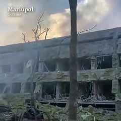 Rusia bombardea un hospital infantil en Mariúpol