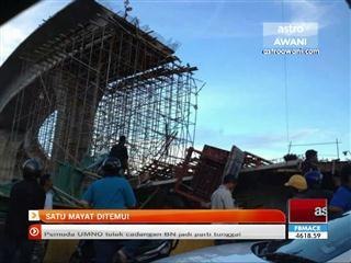 Satu mayat ditemui bawah runtuhan