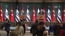 Cumhurbaşkanı Erdoğan, İsrail Cumhurbaşkanı Herzog ile ortak basın toplantısında konuştu Açıklaması