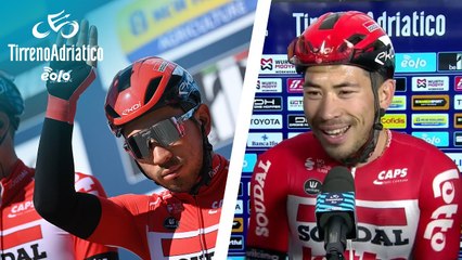 Let's hear from the winner of the Stage 3: Caleb Ewan | 2022 Tirreno-Adriatico EOLO