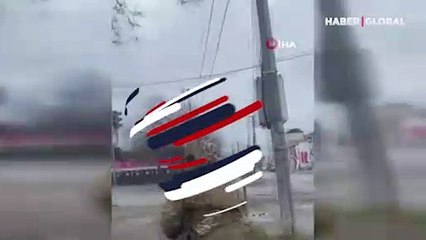 Ukrayna askerlerine yönelik roket saldırısı böyle görüntülendi