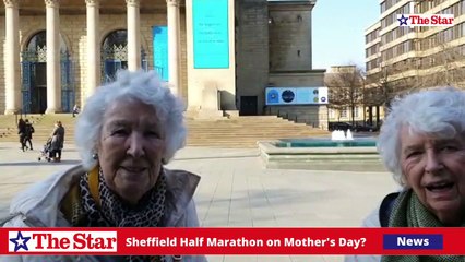 Do you think having the Sheffield Half Marathon on Mother's Day is a good idea