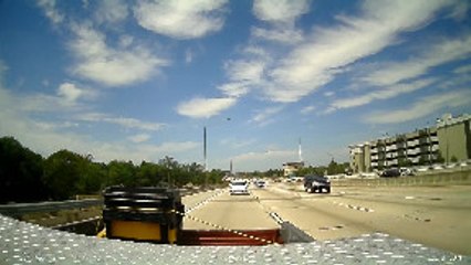 Rearview Camera Catches Crash on Florida Freeway