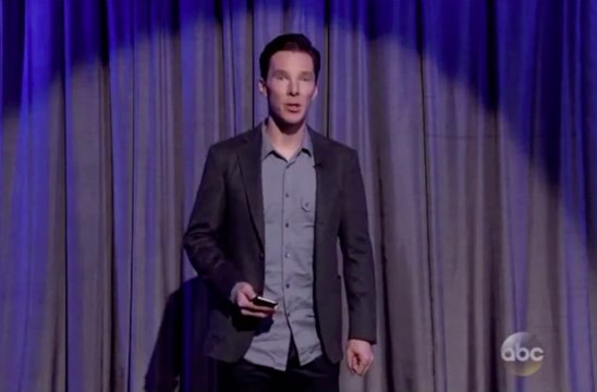 Benedict Cumberbatch se lâche chez Jimmy Kimmel