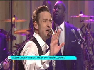 Album Justin Timberlake Top Ten Billboard