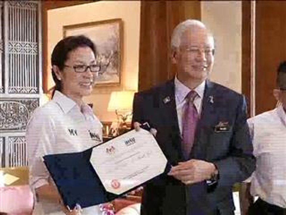 Michelle Yeoh first iM4U mentor