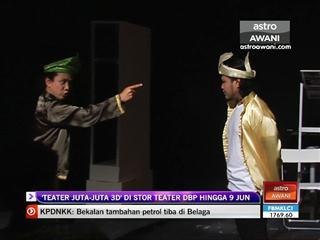 Video herunterladen: 'Teater Juta-Juta 3D' di stor teater DBP hingga 9 Jun