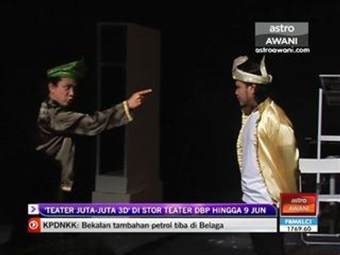 'Teater Juta-Juta 3D' di stor teater DBP hingga 9 Jun