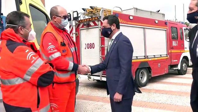 Moreno entrega las Medallas al Mérito de Protección Civil y destaca la labor del cuerpo
