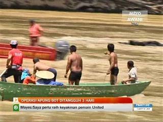 Operasi apung bot ditangguh 3 hari