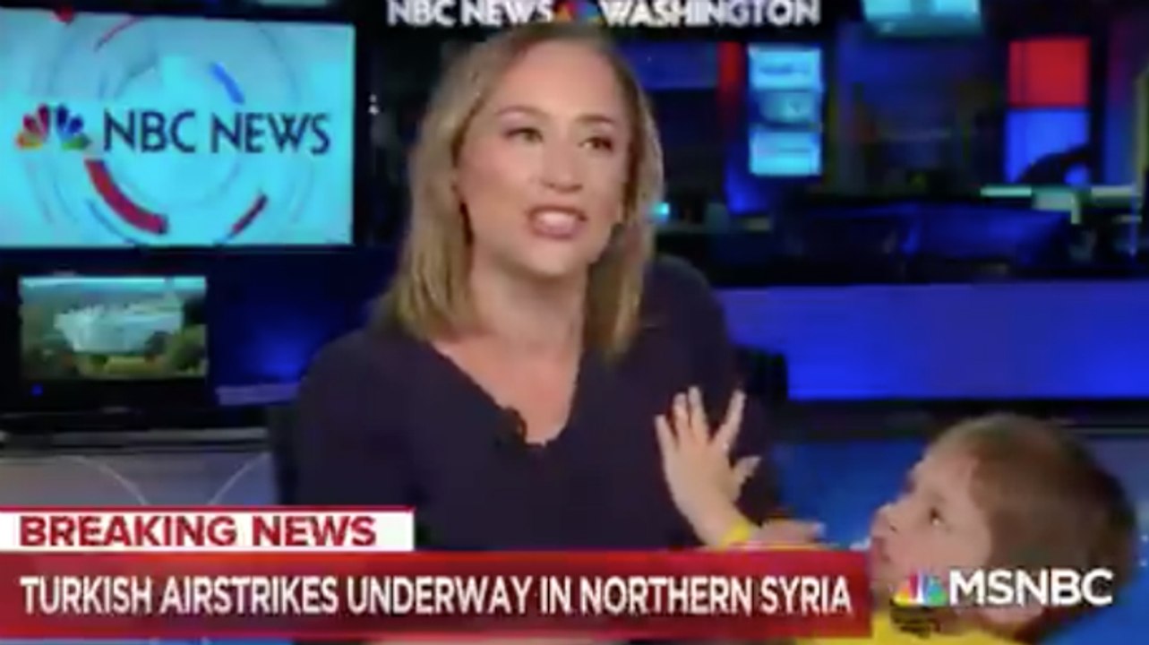 Une journaliste de la MSNBC perturbée en plein direct