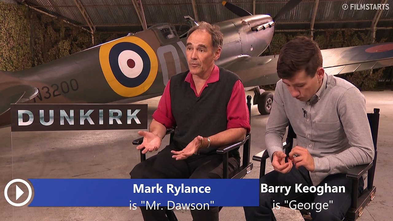 FILMSTARTS-Interview zu 'Dunkirk' mit Mark Rylance, Fionn Whitehead, Jack Lowden und Barry Keoghan (FILMSTARTS-Original)