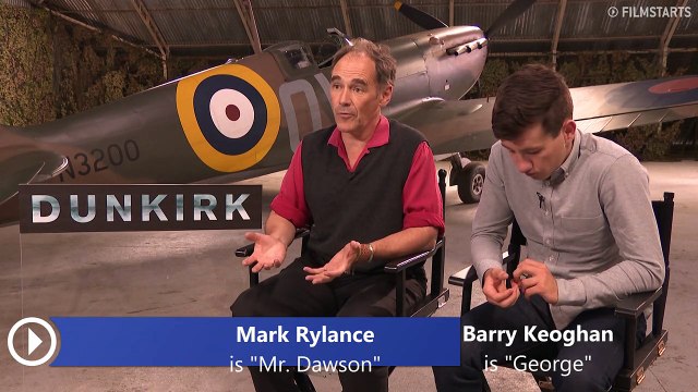 FILMSTARTS-Interview zu Dunkirk mit Mark Rylance, Fionn Whitehead, Jack Lowden und Barry Keoghan (FILMSTARTS-Original)