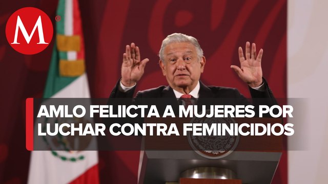 Marchas del 8M transcurrieron “en santa paz” en todo el país: AMLO