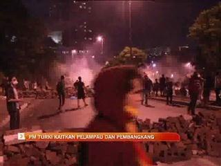 PM Turki kaitkan pelampau dan pembangkang