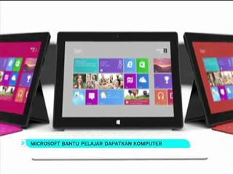 Microsoft bantu pelajar dapatkan komputer