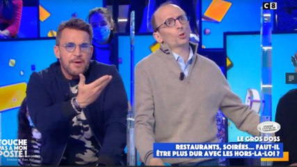 Clash dans TPMP entre Benjamin Castaldi et Fabrice Di Vizio