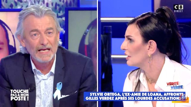 Gilles Verdez perd le contrôle fac à Sylvie Ortega