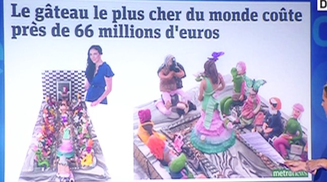 Le zapping du 17/09 : Insolite : Un gâteau à 66 millions d’euros !