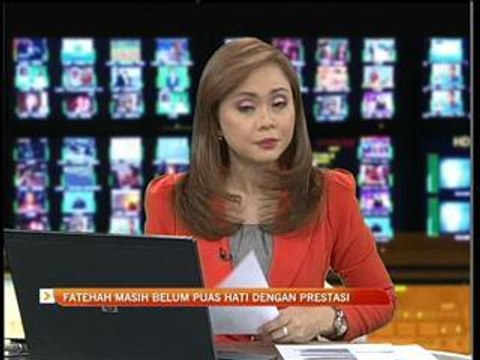 Fatehah belum puas hati dengan prestasi