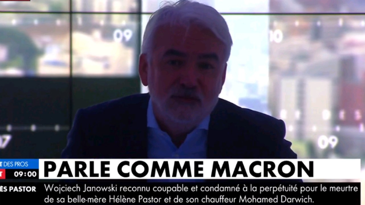 CNews : Pascal Praud parodie l’allocution d’Emmanuel Macron