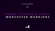 rugby - Stade français - Worcester warriors - france 4 - 13 10 18