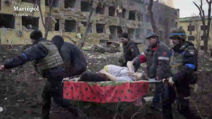 Rusia ataca un hospital en Mariúpol