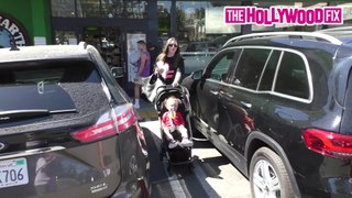 Julia Fox Grabs Refreshments With Her Son Valentino After Her Breakup From Kanye West At Earthbar