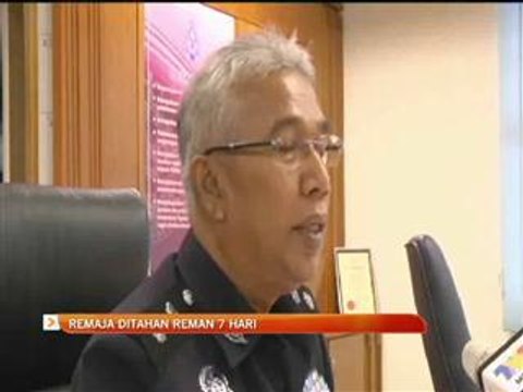 Remaja ditahan reman 7 hari