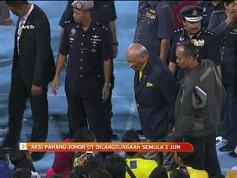 Pahang - JDT berlangsung pada 1 Jun